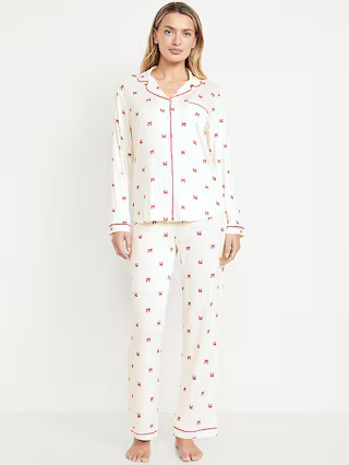 Sunday Sleep Knit Jersey Pant Set | Old Navy (US)