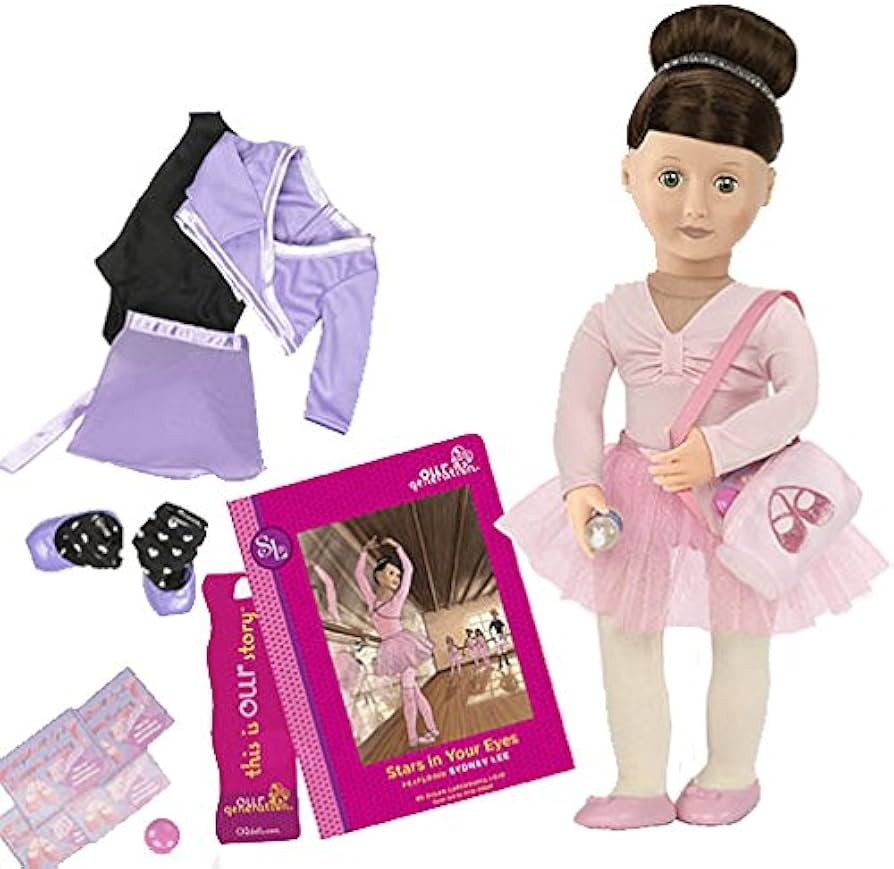 Our Generation Dolls Sydney Lee Deluxe Doll with Book | Amazon (US)