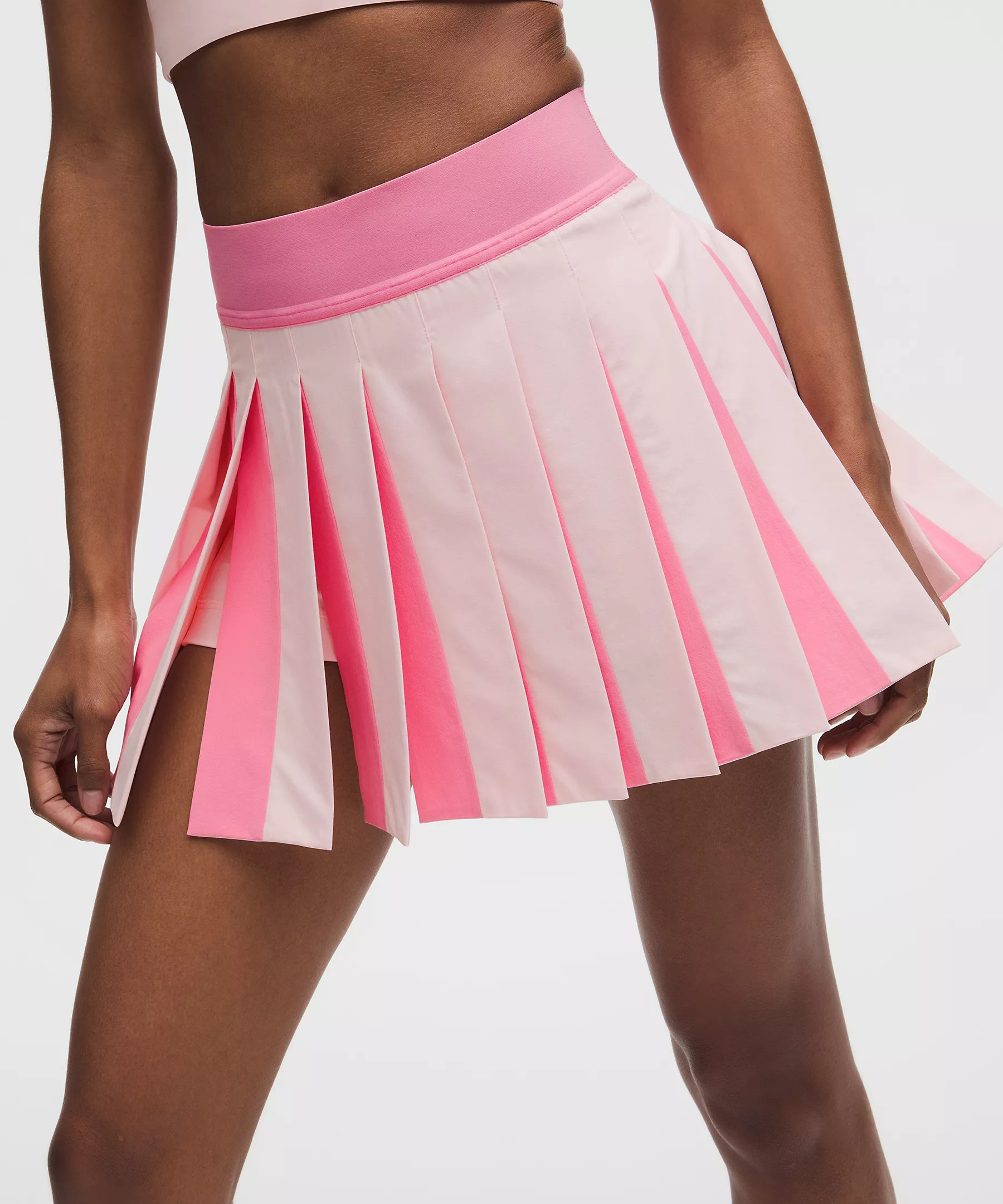 Peek-A-Boo Pleat Mid-Rise Tennis Skirt | lululemon (CA)