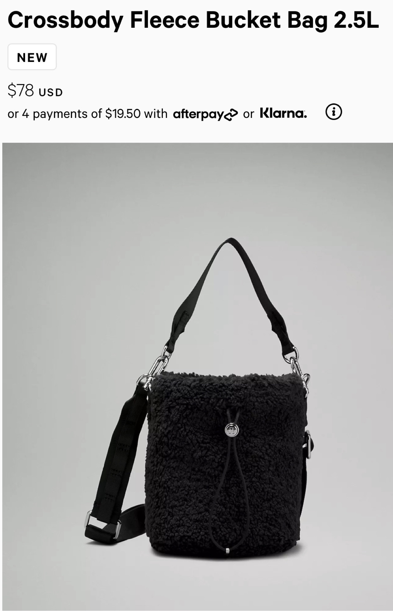 NEW Crossbody Fleece Bucket Bag from Lululemon 2022 
#lululemon #lululemonbucketbag #lululemonfleecebag #giftguideforher 

#LTKHoliday #LTKCyberweek #LTKGiftGuide