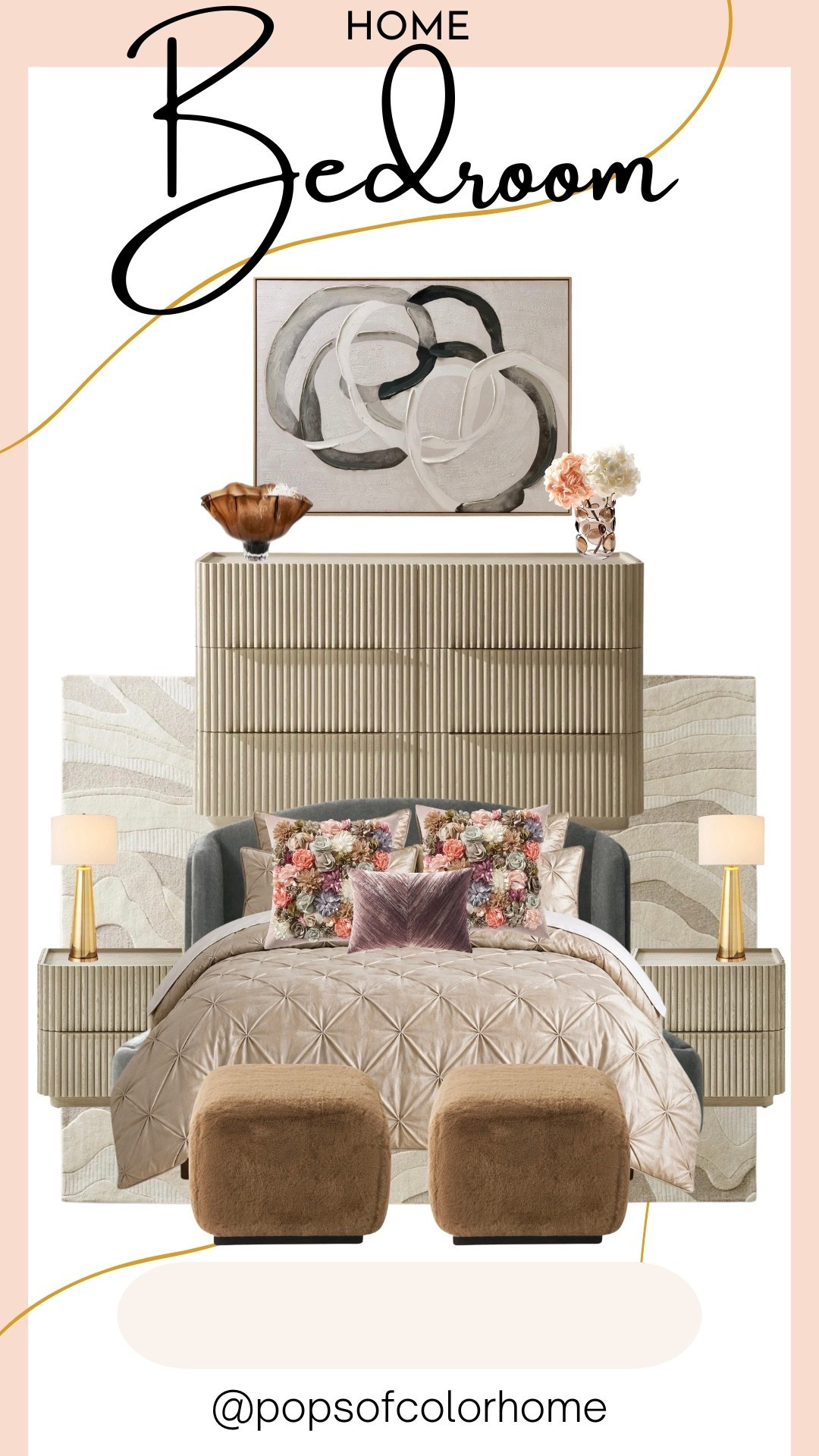 Bedroom styling ideas that are both modern and romantic.

Shop the z gallerie anniversary sale for deals on some of my favorite furniture and decor finds

#LTKHome #LTKSaleAlert