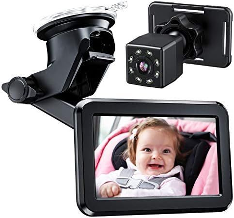 Itomoro Baby Car Mirror, Back Seat Baby Car Camera with HD Night Vision Function Car Mirror Display, | Amazon (US)