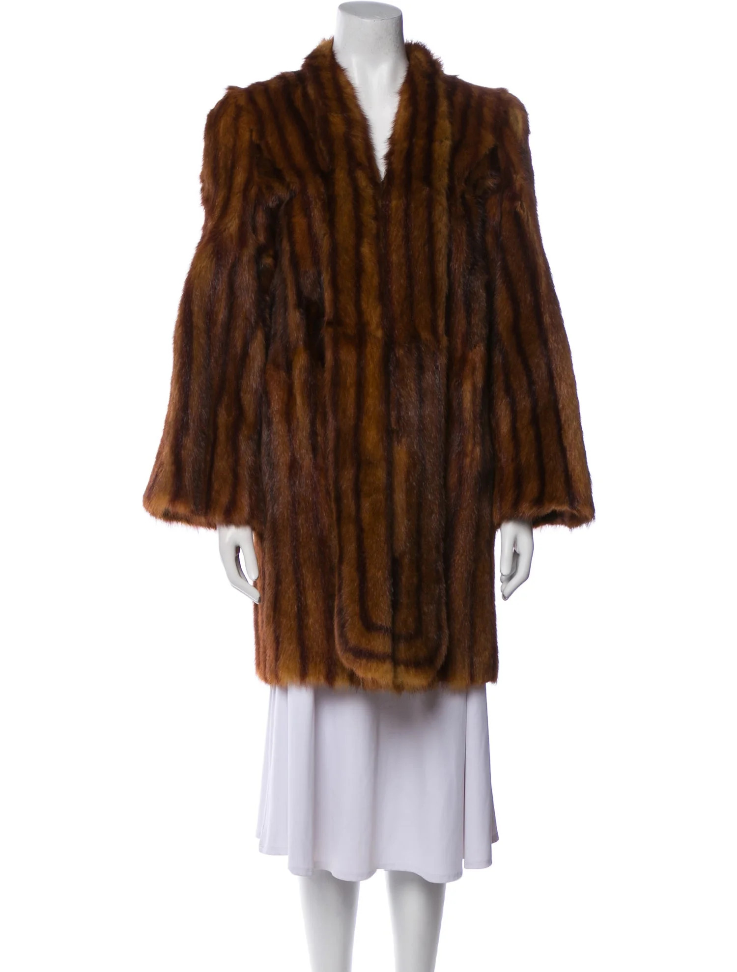 Fur Animal Print Fur Coat | The RealReal