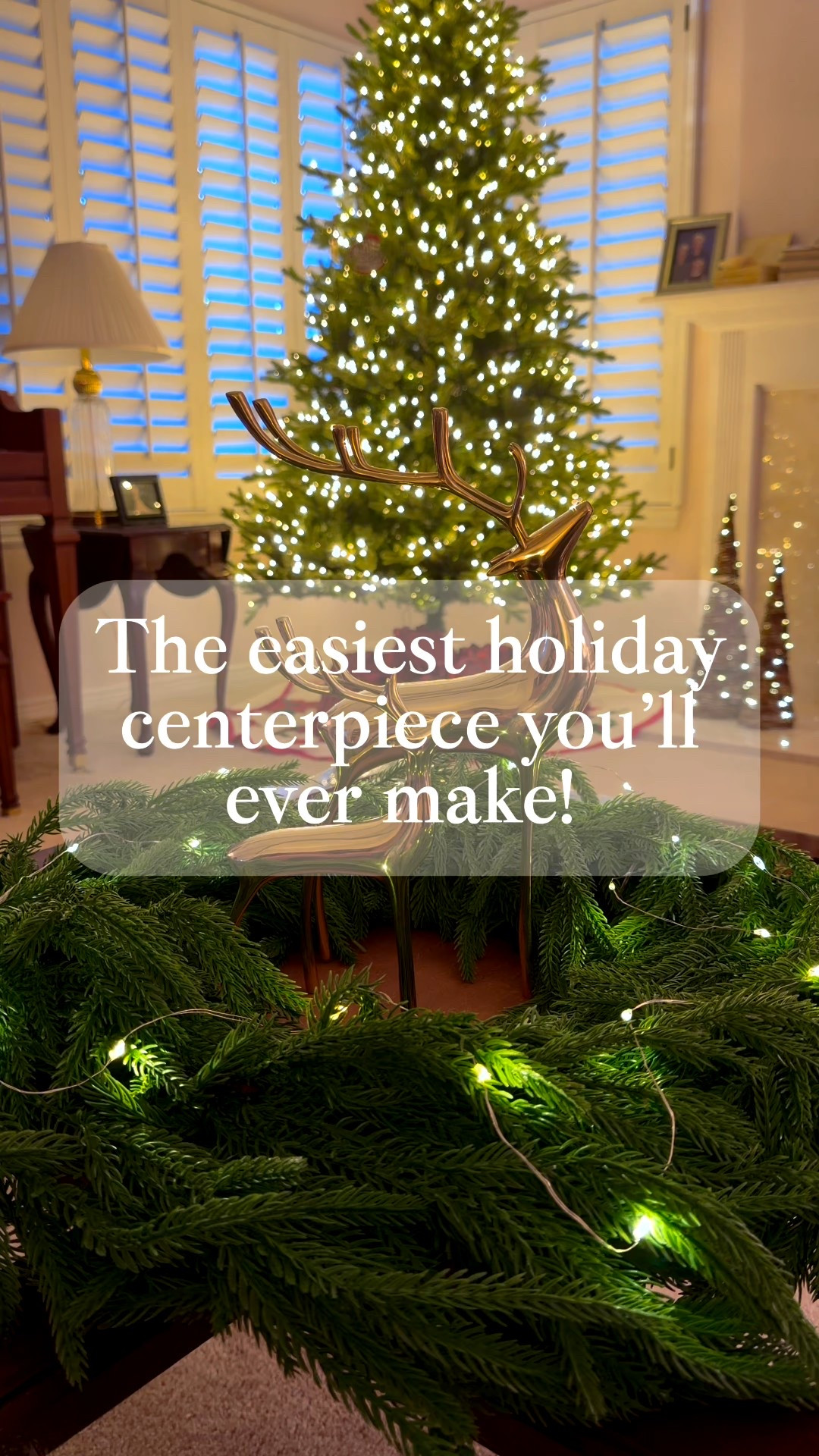 🚨🚨 Cyber Monday Deal 🚨🚨

🦌🦌Classic Deer! Save Now! 🦌🦌

Effortless holiday style 🌿✨
 I used greenery, fairy lights, and these beautiful deer to create a simple yet elevated centerpiece. Everything’s linked for an easy, festive look you can recreate in minutes.

🏠 Follow for more real-life décor, home finds and organizing ideas for a home that’s pretty, not perfect!

#SimpleCenterpiece #HolidayInspo #ChristmasCenterpiece #ElegantHolidayStyle

#LTKSaleAlert #LTKHoliday #LTKCyberWeek