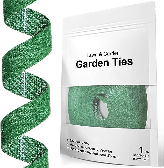 LE TAUCI Plant Ties, Garden Tape for Plant, Reusable Adjustable Thicker Support for Growing Stron... | Amazon (US)