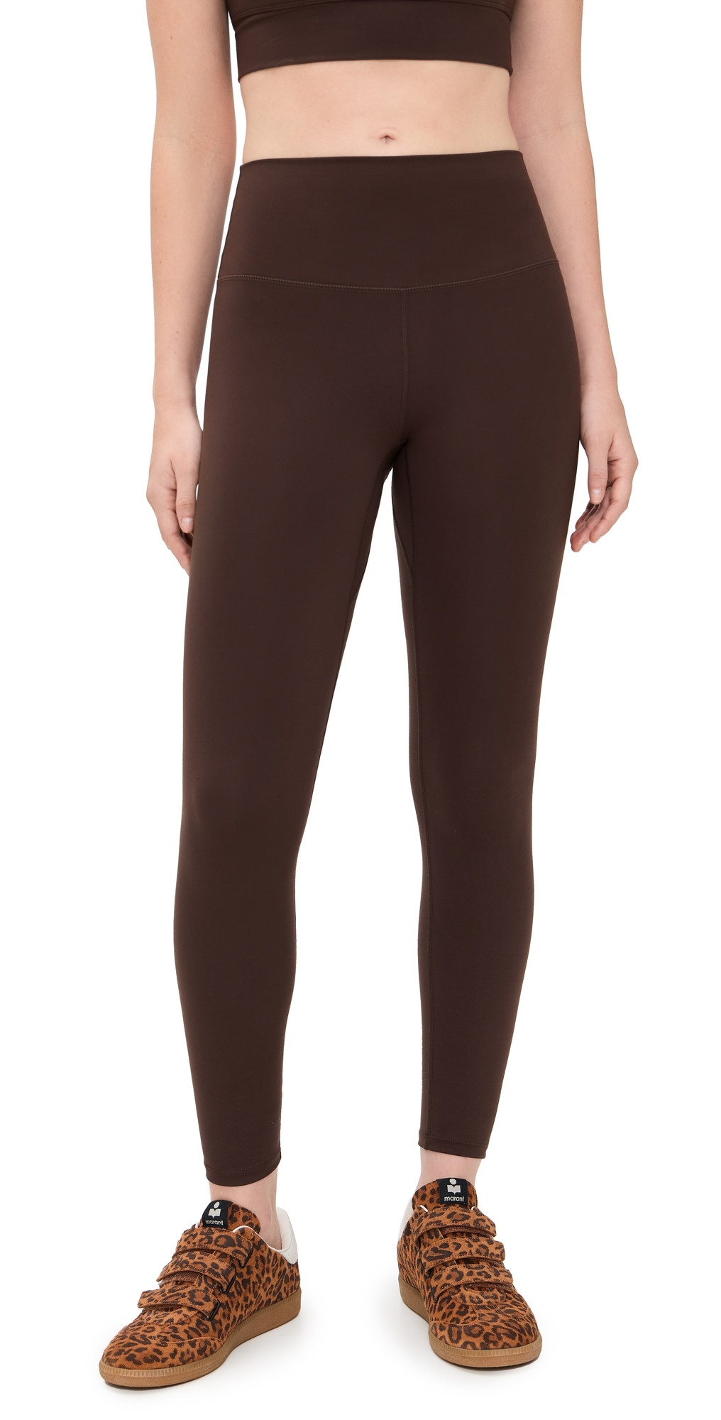 Varley FreeSoft High Rise Leggings 25 Coffee Bean XS | Shopbop