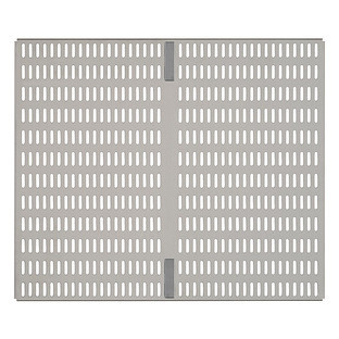 Elfa Utility® Door & Wall Rack Board Platinum | The Container Store