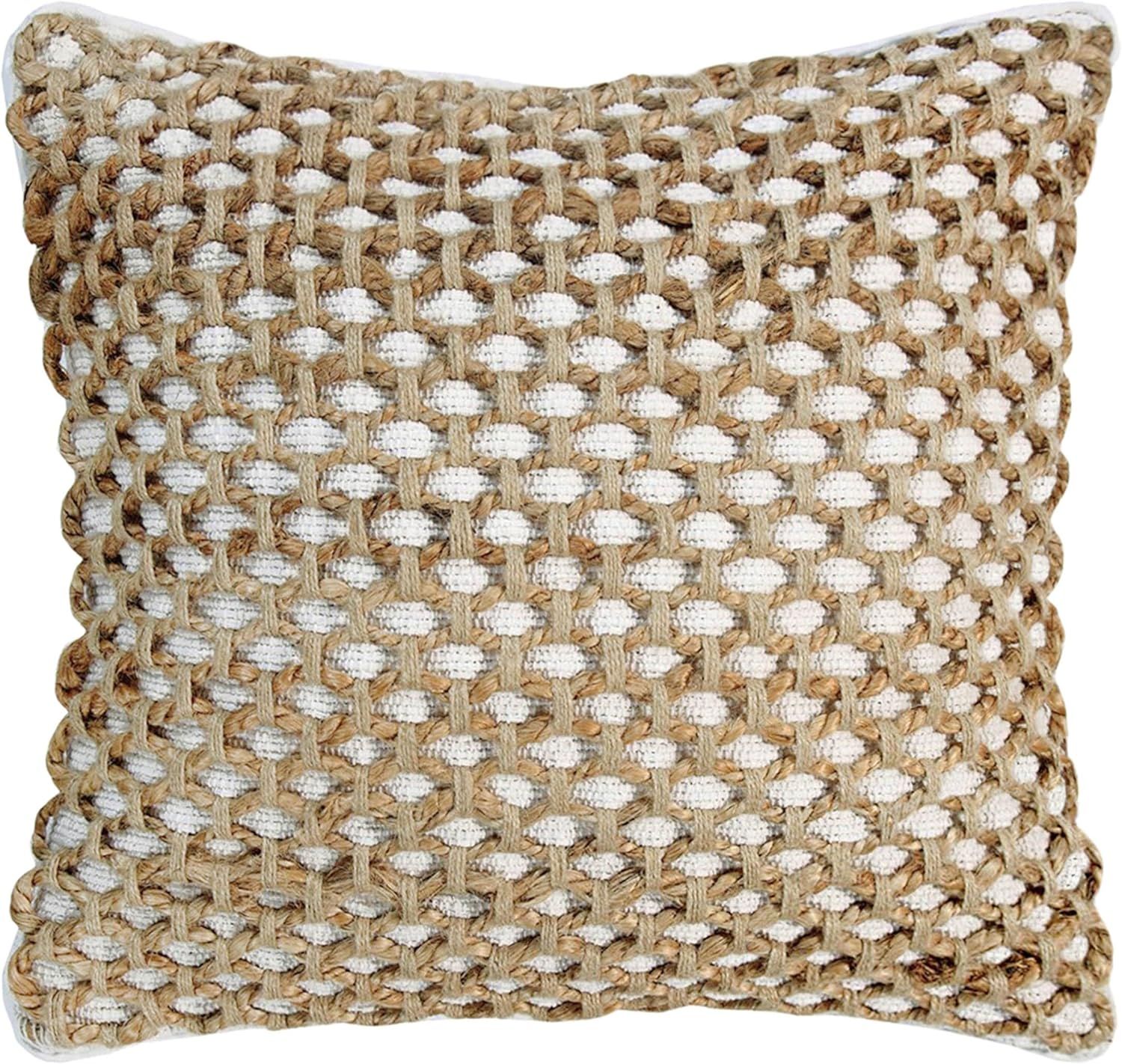 Boho Living Jada Decorative Throw, Includes Accent Pillow Cover and Insert, Premium Woven Design,... | Amazon (US)