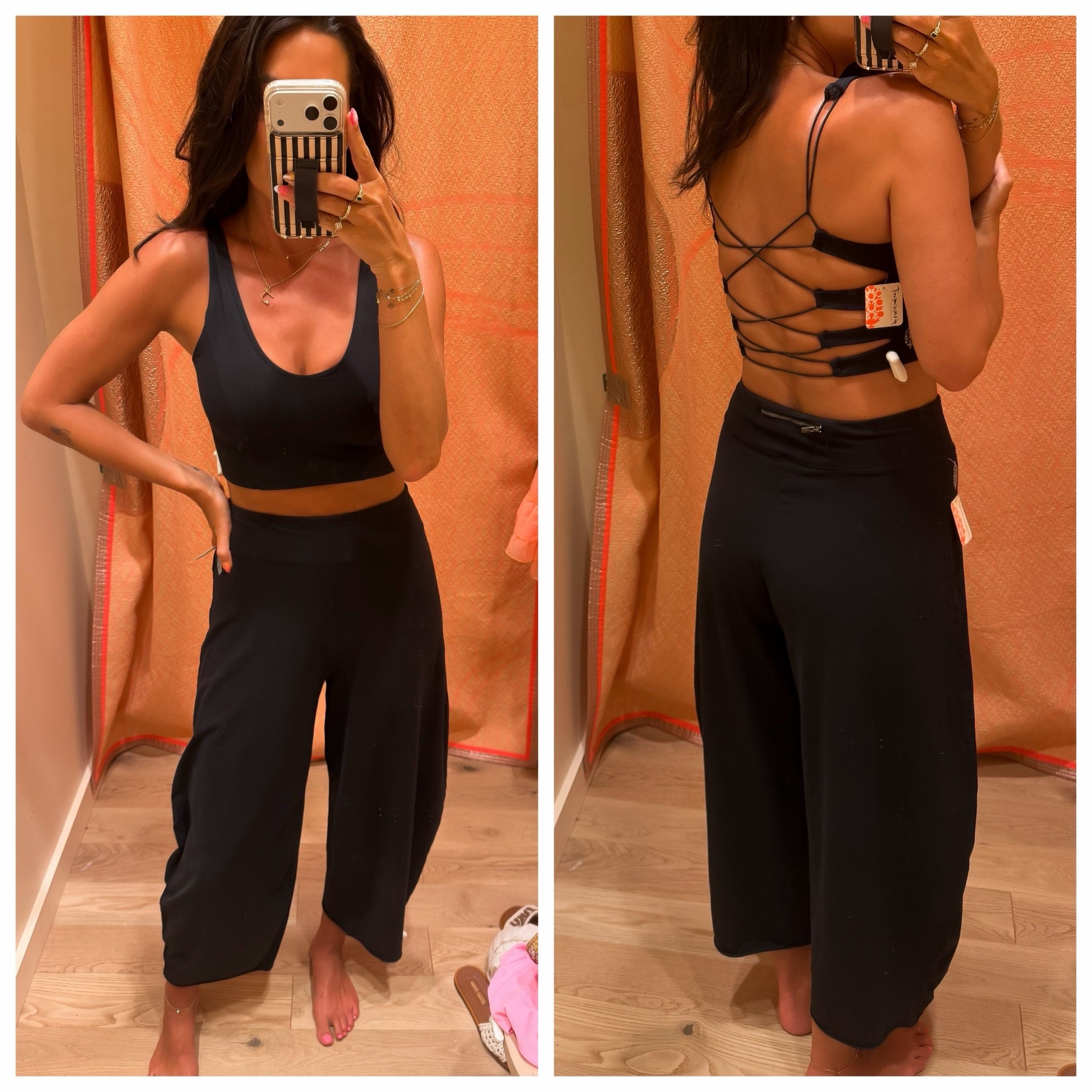 FP movement 
Xs/small top 
Pants run big in the xs

#LTKootd #LTKActive