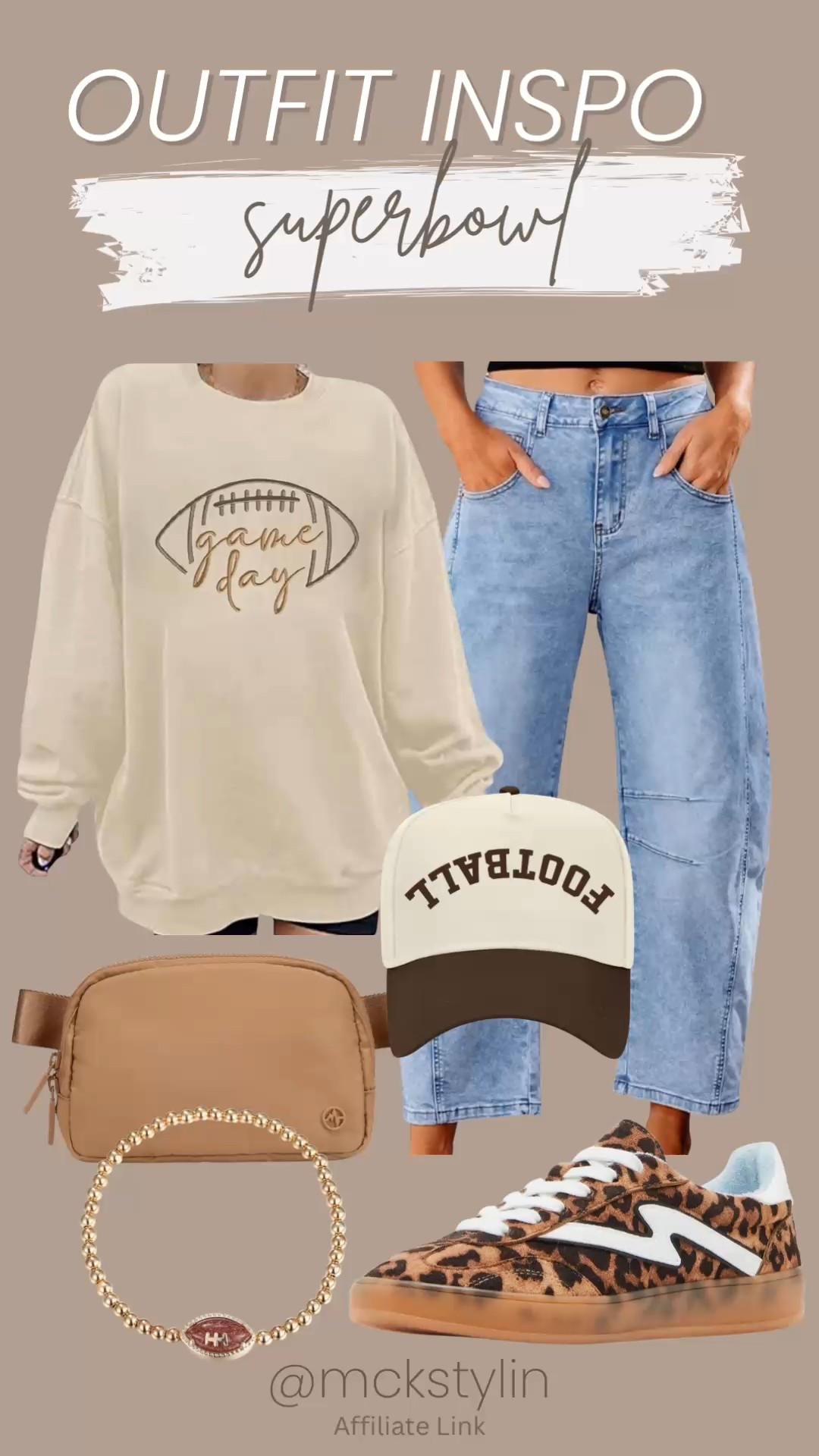The cutest outfit for Super Bowl Sunday! 

#LTKSeasonal #LTKFindsUnder50 #LTKootd