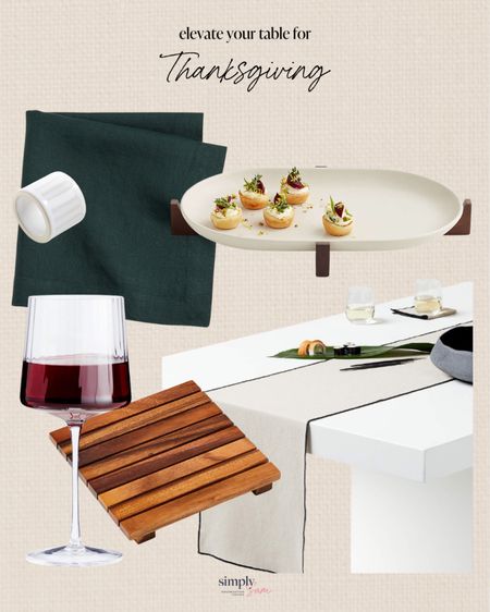 Shop Crate & Barrel fur your table setting this Thanksgiving 

#LTKhome #LTKSeasonal #LTKHoliday