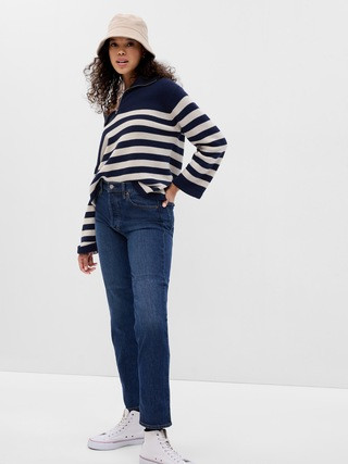 High Rise Cheeky Straight Jeans | Gap (CA)
