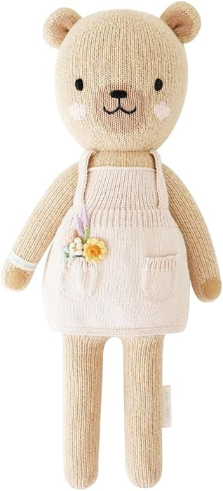 Goldie the Honey Bear Little 13" Hand-knit Doll \u2013 1 Doll = 10 Meals, Fair Trade, Heirloom Qu... | Amazon (US)
