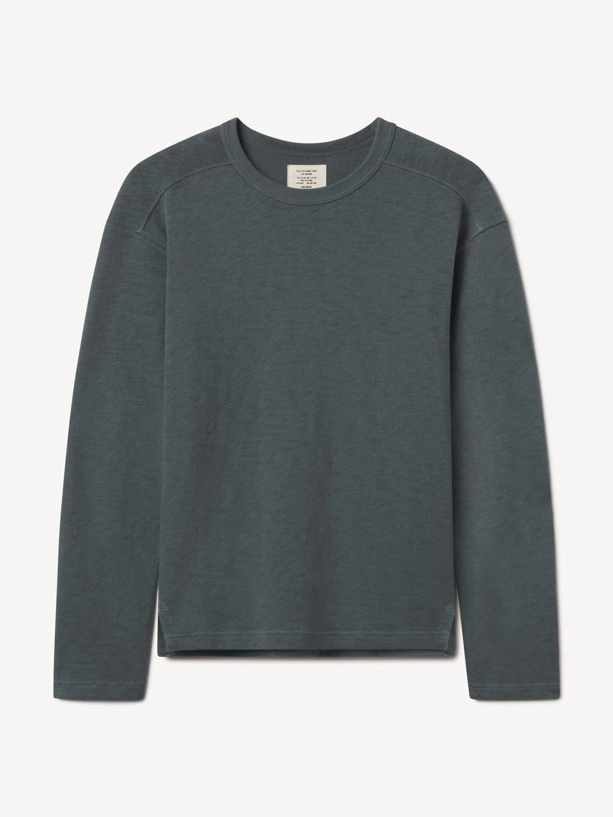 KLAMATH BLUE FIELD-SPEC RUGBY CREW - Buck Mason- Modern American Classics | Buck Mason