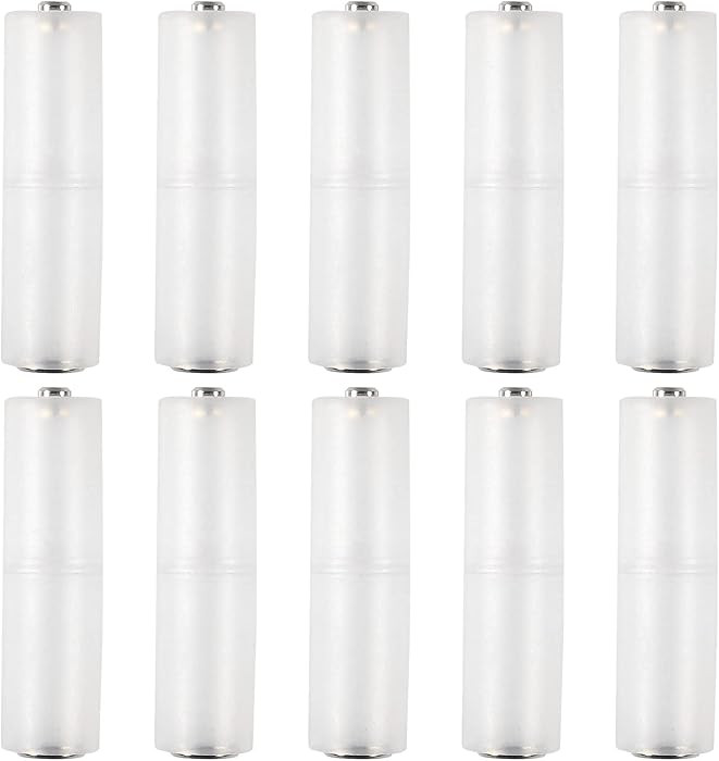 10pcs AAA to AA Battery Adapter AAA to AA Battery Converter Holder Battery Adapter Converter for ... | Amazon (US)