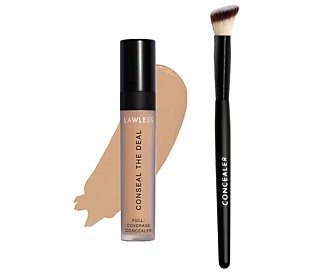 Lawless Beauty ConSEAL the DealConcealer wBrsh | QVC