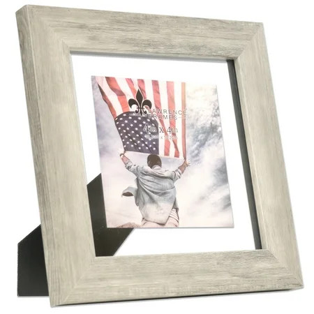 Arden Natural Gray Float Picture Frame for 4x4 Photo | Walmart (US)
