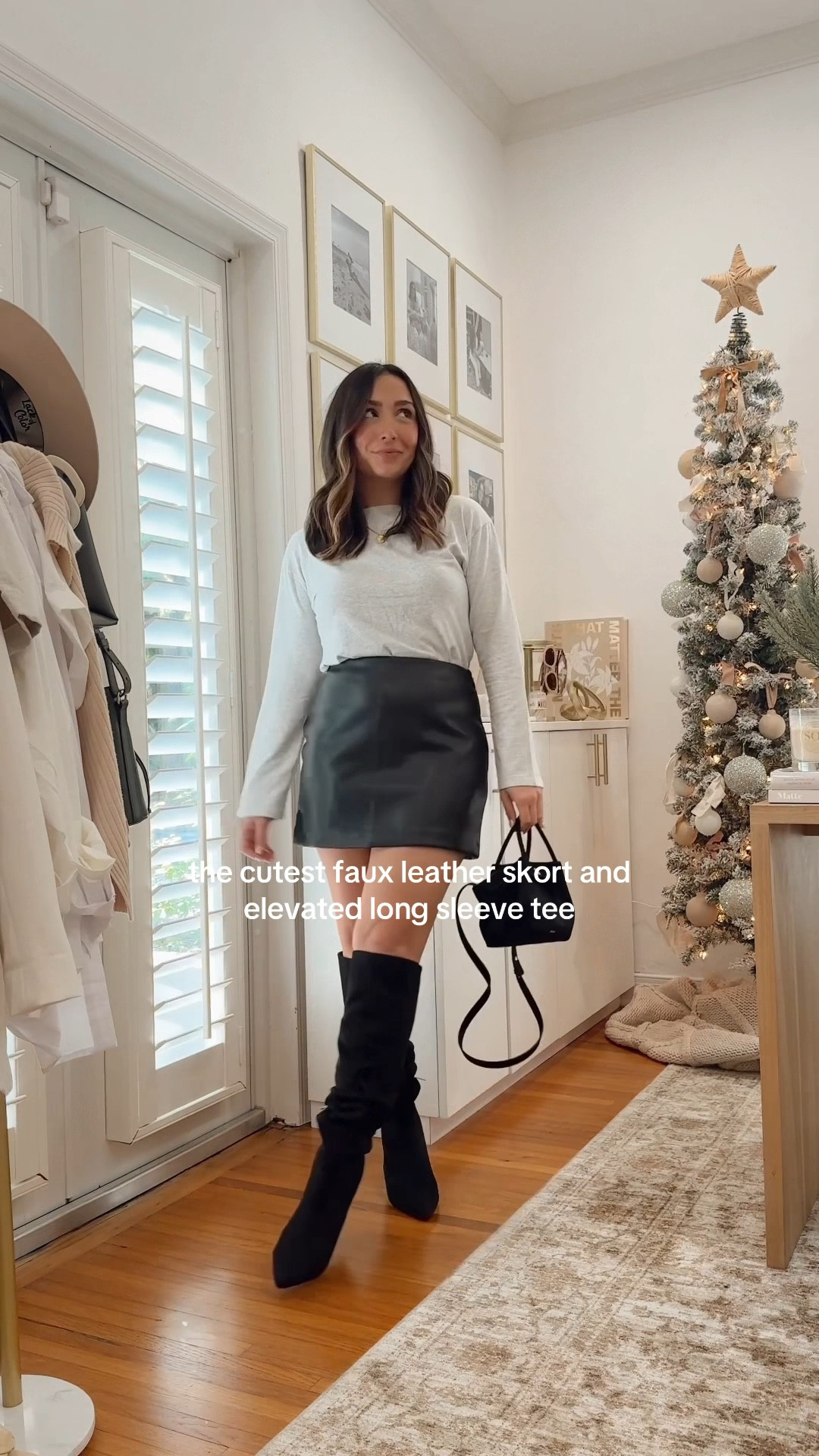 Abercrombie sale! 25% off plus extra 15% off with code CYBERAF. 

Small grey tee, medium skort (could’ve done small), medium petite jumpsuit, medium set 

#LTKCyberWeek