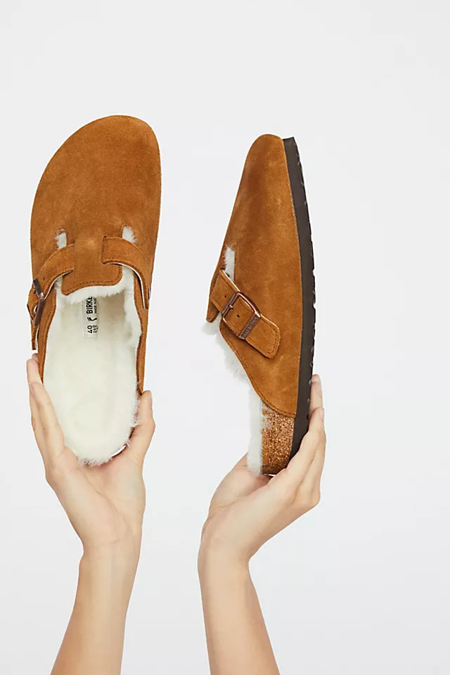 Boston Shearling Birkenstock | Free People (Global - UK&FR Excluded)