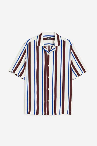 Relaxed Fit Patterned Resort Shirt | H&M (US + CA)
