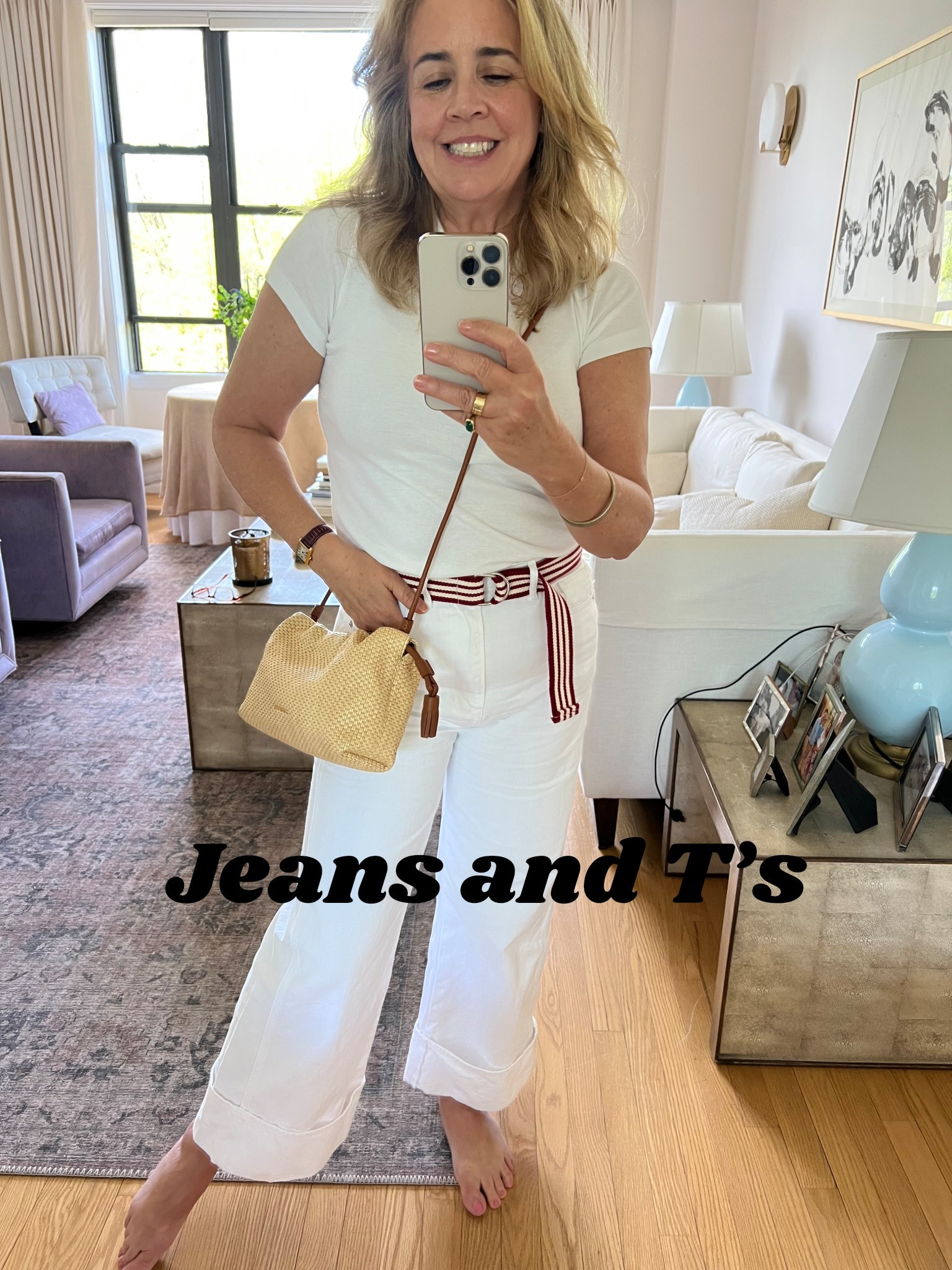 The best jeans and t’s of the season tested by the tribe and her for you! XxMichellee

#LTKStyleTip #LTKSeasonal #LTKOver40