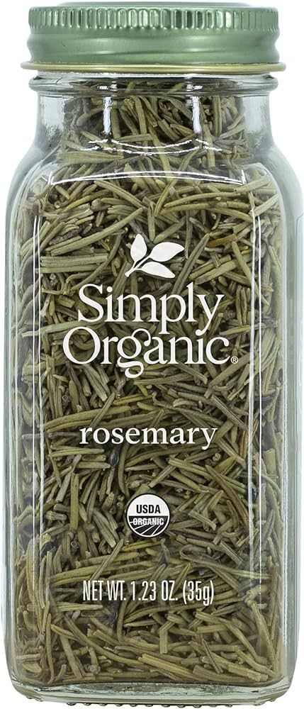 Simply Organic Whole Rosemary Leaf, 1.23 Ounce, Pungent, Herbaceous, Fresh Earthy Taste & Aroma, ... | Amazon (US)