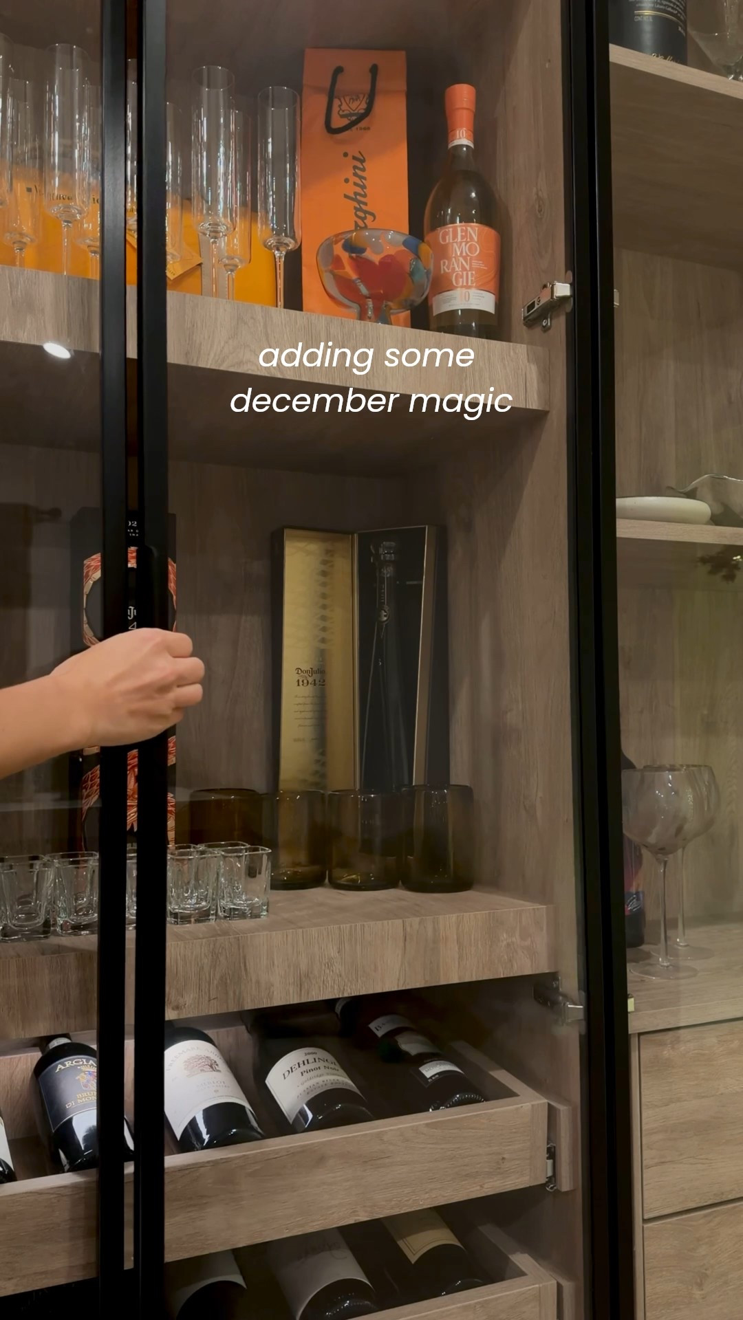 Christmas decor 
Holiday decor 
Red ribbon 
Brown ribbon 
Glass ornaments
Brown ornaments
Aesthetic wrapping paper


#LTKHoliday #LTKvlog #LTKHome