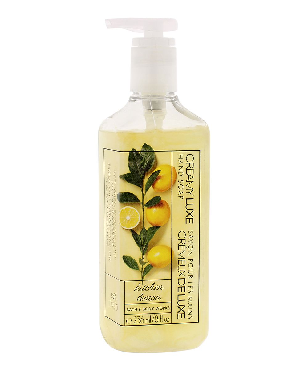 Bath & Body Works Liquid Hand Soaps Soap - Kitchen Lemon Creamy Luxe Hand Soap | Zulily