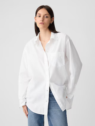 Poplin Big Shirt | Gap Factory