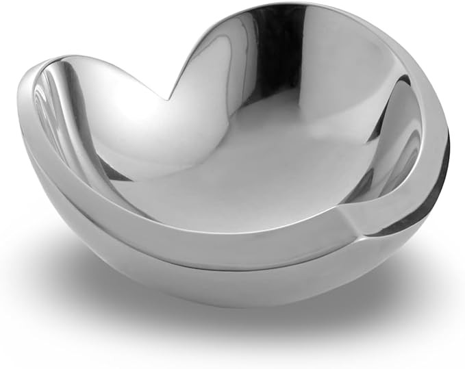 nambe Love Bowl Mini | Metal Heart Candy Bowl | Valentine’s Day Décor and Gift for Her | Heart... | Amazon (US)