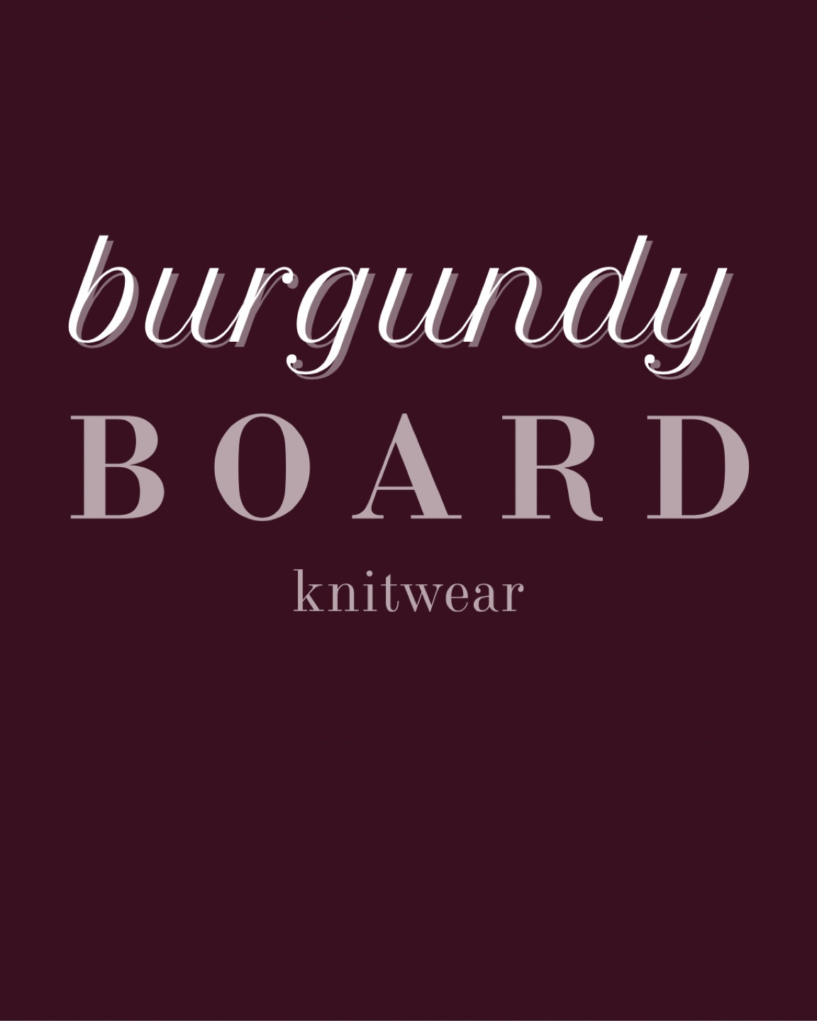 DIE Trendfarbe der Saison: Burgundy 🍷

Die schönste Knitwear für alle die nicht  selber stricken.


#LTKstyletip #LTKautumn #LTKdeutschland