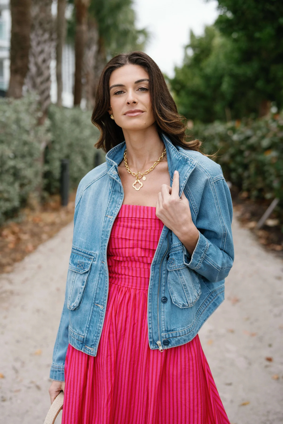 Susan Shaw Gold Clover Necklace | Social Threads