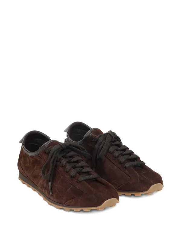 Jacquemus The Tennis Sneakers | Brown | FARFETCH UK | Farfetch Global