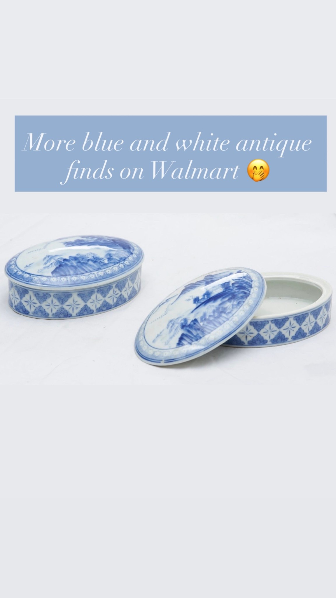 Blue and white home decor, blue and white antique piece, blue and white decor, Walmart blue and white decor, Walmart blue and white home decor, Walmart antique finds 

#LTKHome #LTKSaleAlert #LTKmomlife