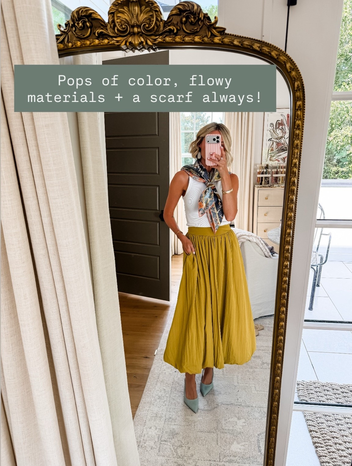 This ribbed white tank has been a go-to basic of mine recently! It’s from Amazon, so it’s super affordable! Also, this chartreuse skirt is so cute! Love how this looks with a patterned scarf! Wearing S!

Loverly Grey, fall outfit, Amazon, maxi skirt, white ribbed tank, white tank, closet staples, chic fall looks

#LTKSeasonal #LTKootd