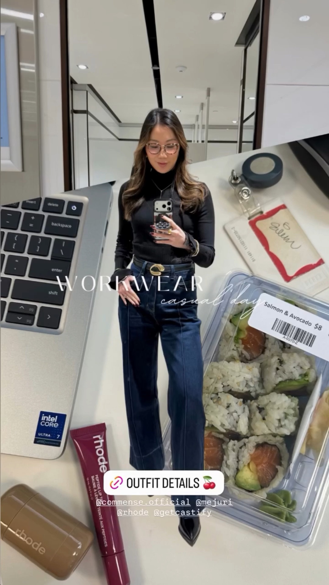 Casual workwear outfit of the day!

@commense.official @mejuri @rhode @getcastify

#LTKWorkwear #LTKgrwm #LTKootd