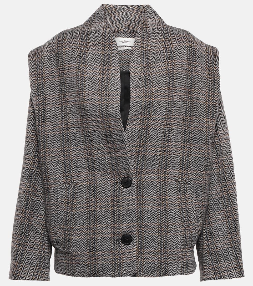 Drogo checked wool jacket | Mytheresa (US/CA)