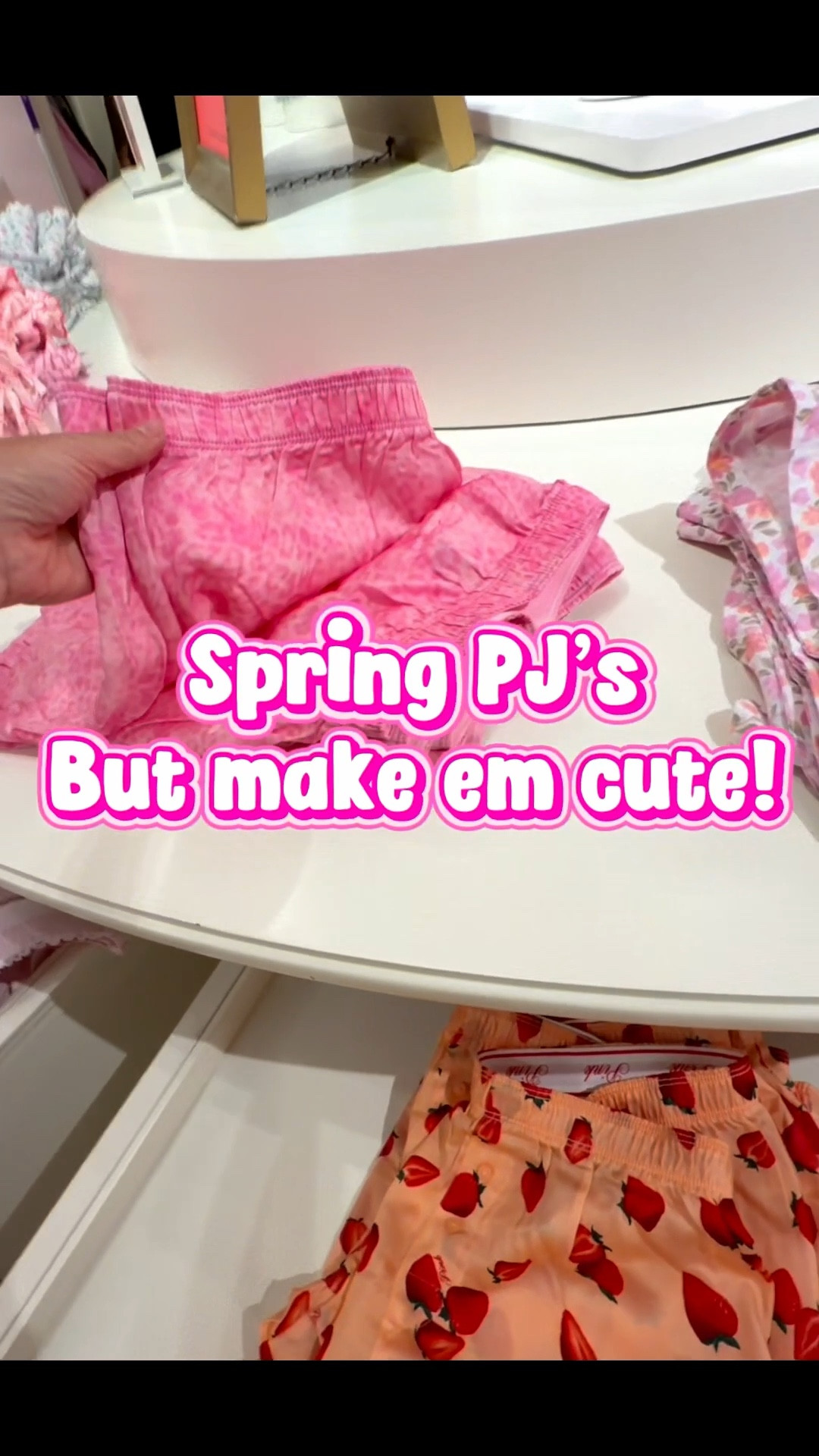 Need a cute set of PJ shorts for lounging or dorm wear? Grab a pair of these on sale @victoriassecret while the sale lasts! #pjs #shorts #dormwear #motherday