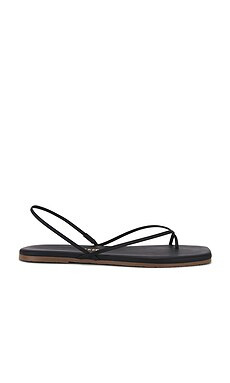 TKEES Square Toe Millie Sandal in Sable from Revolve.com | Revolve Clothing (Global)