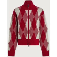 Karina Jacquard Knit Jacket | Varley US, Red Dahlia / L | Varley US