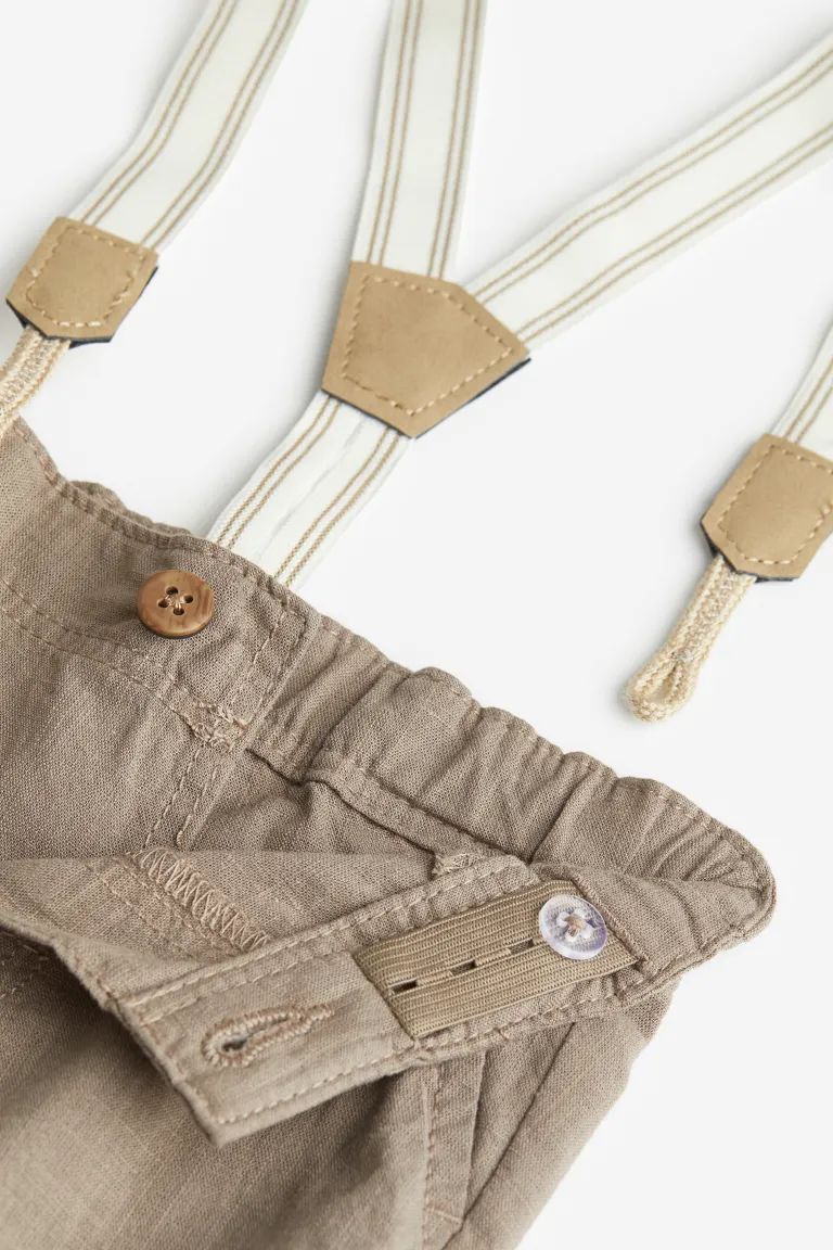 2-piece Set with Suspenders | H&M (US + CA)