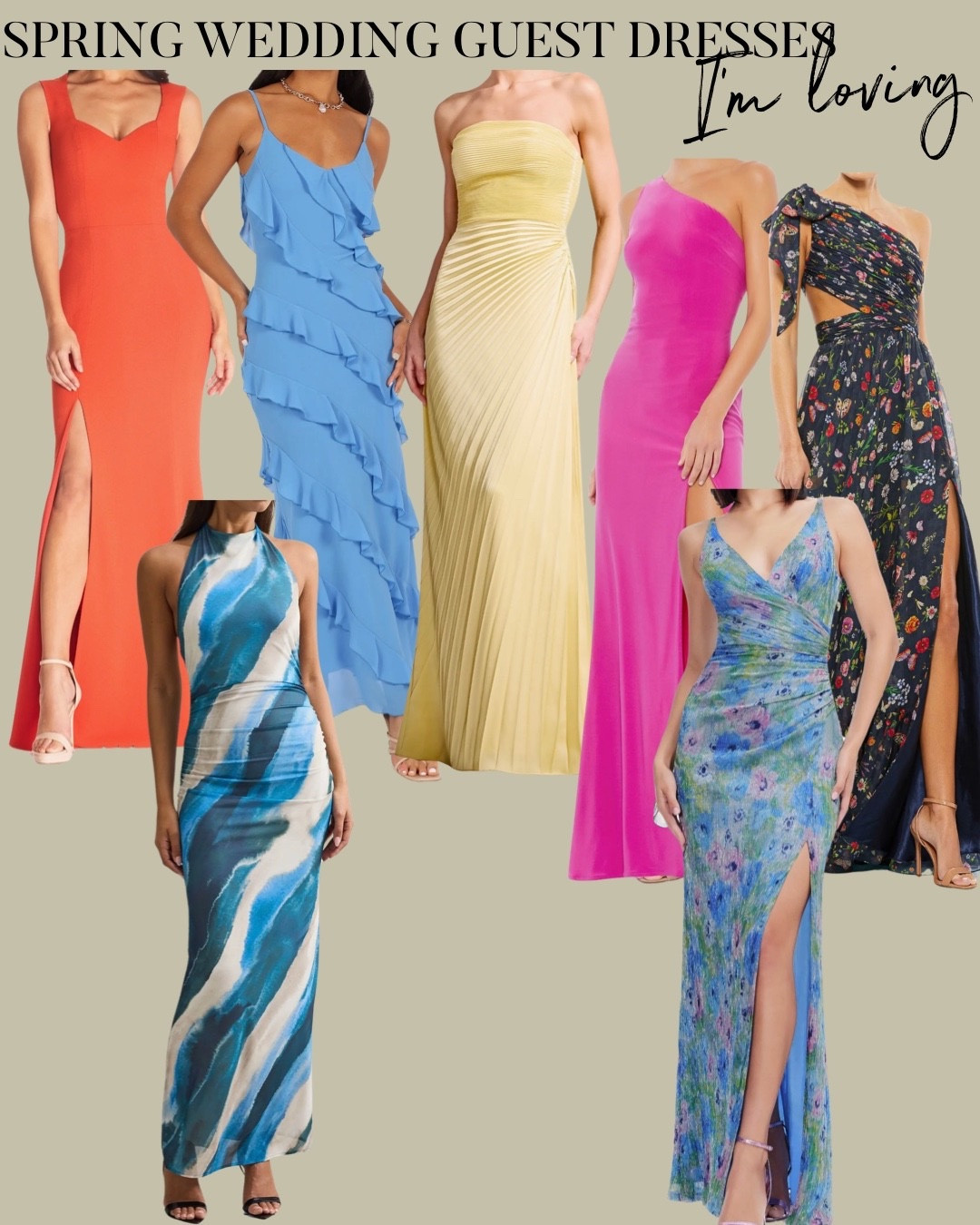 Spring wedding guest dresses 

#LTKPetite #LTKootd #LTKWedding