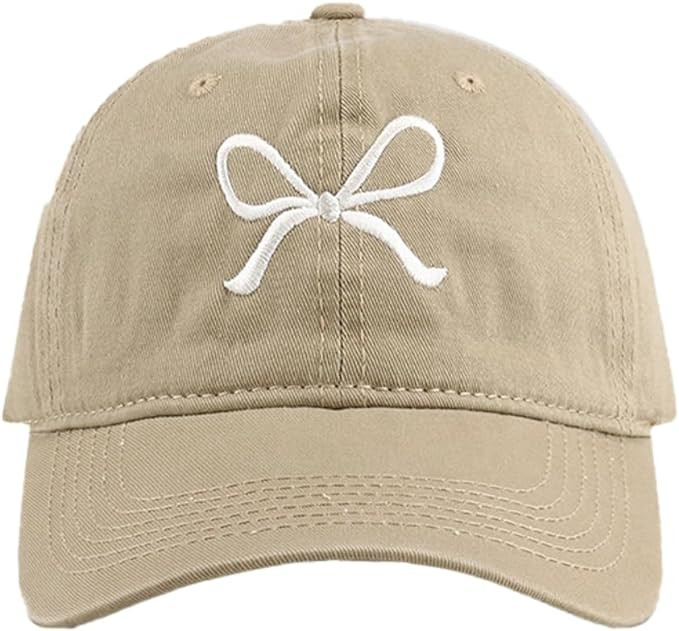 Bow-Tie Baseball Cap for Women Fashion Sun Hats for Women Trucker Hat Y2k Sun Cap Visor Cap Hikin... | Amazon (US)