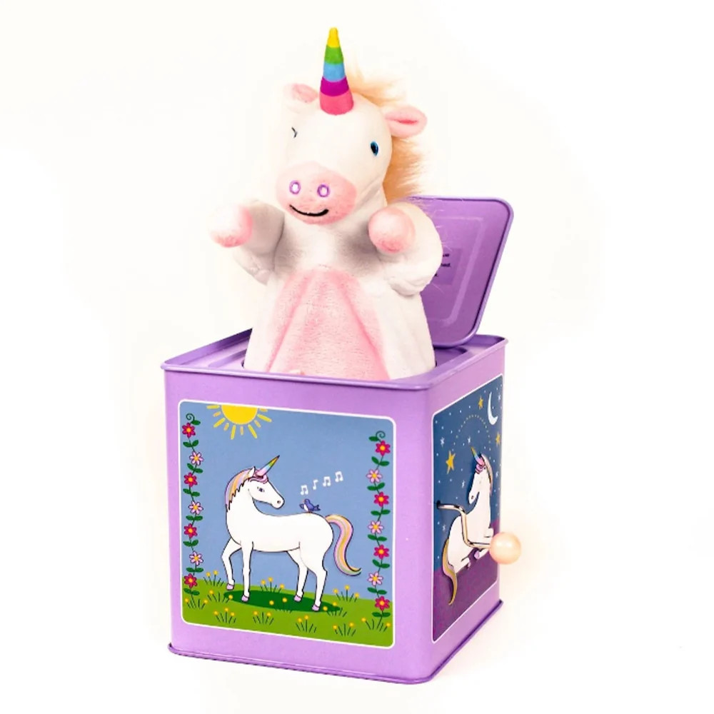 Unicorn Jack-In-The-Box - Jack Rabbit Creations | The Beaufort Bonnet Company