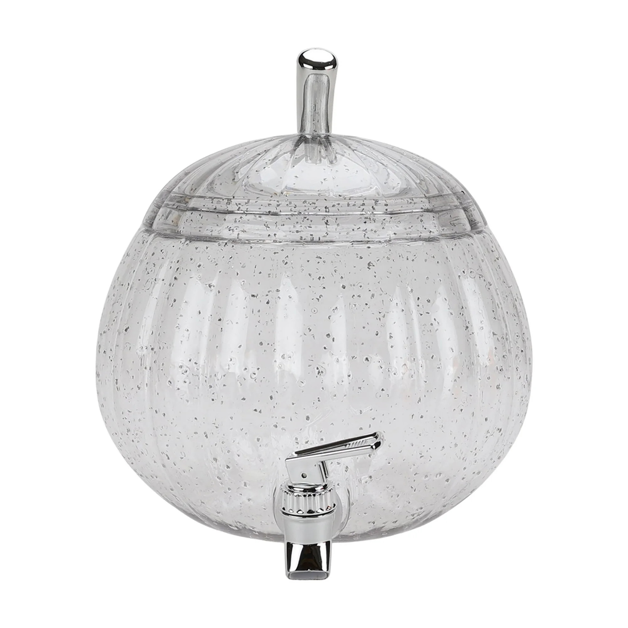 Way to Celebrate 1.5 Gallon Acrylic Pumpkin Shape Beverage Dispenser, Clear | Walmart (US)