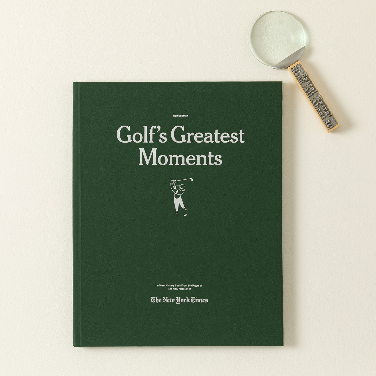 New York Times Personalized Golf History Book | UncommonGoods