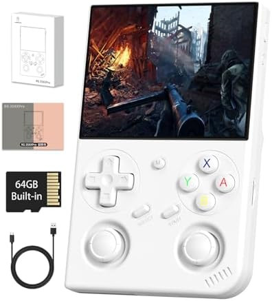 RG35XX Pro Handheld Game Consoles RG35XXPro Retro Gaming Console with 64GB Card 4353 Games Video ... | Amazon (US)