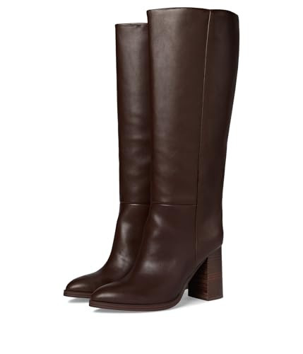 Dolce Vita DV Women's Bardonny Knee High Boot, Brown Smooth, 9 | Amazon (US)
