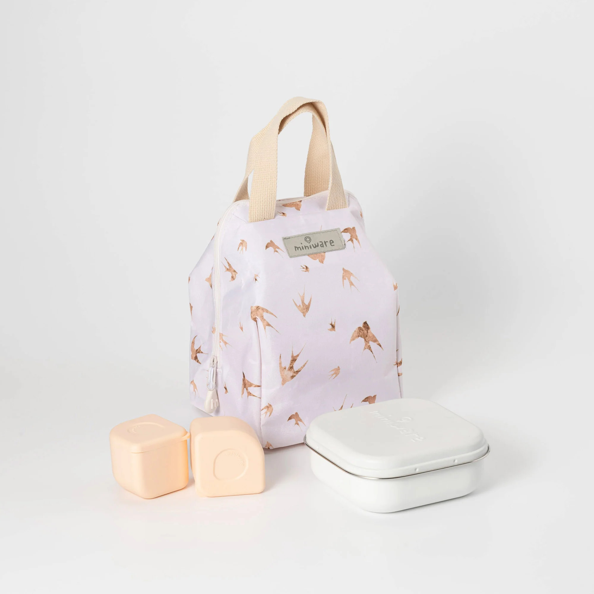 Ready Go! Bento Mealtote & GrowBento Set - Golden Swallow | Miniware | Miniware