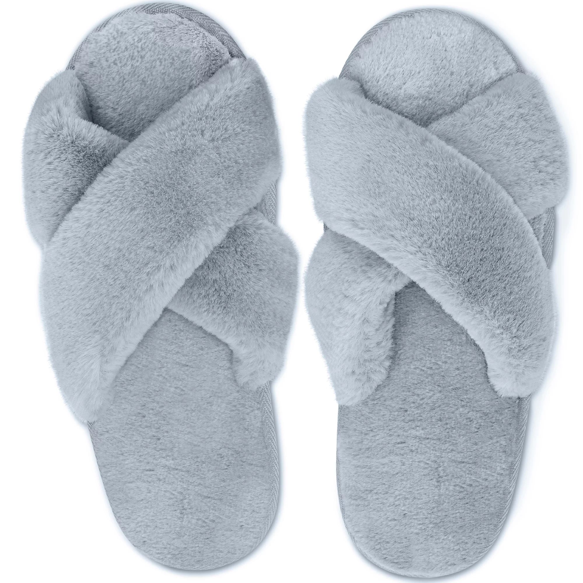 Bergman Kelly Open Toe Slippers for Women (Clouds Collection - Scuff Style), US Company | Walmart (US)